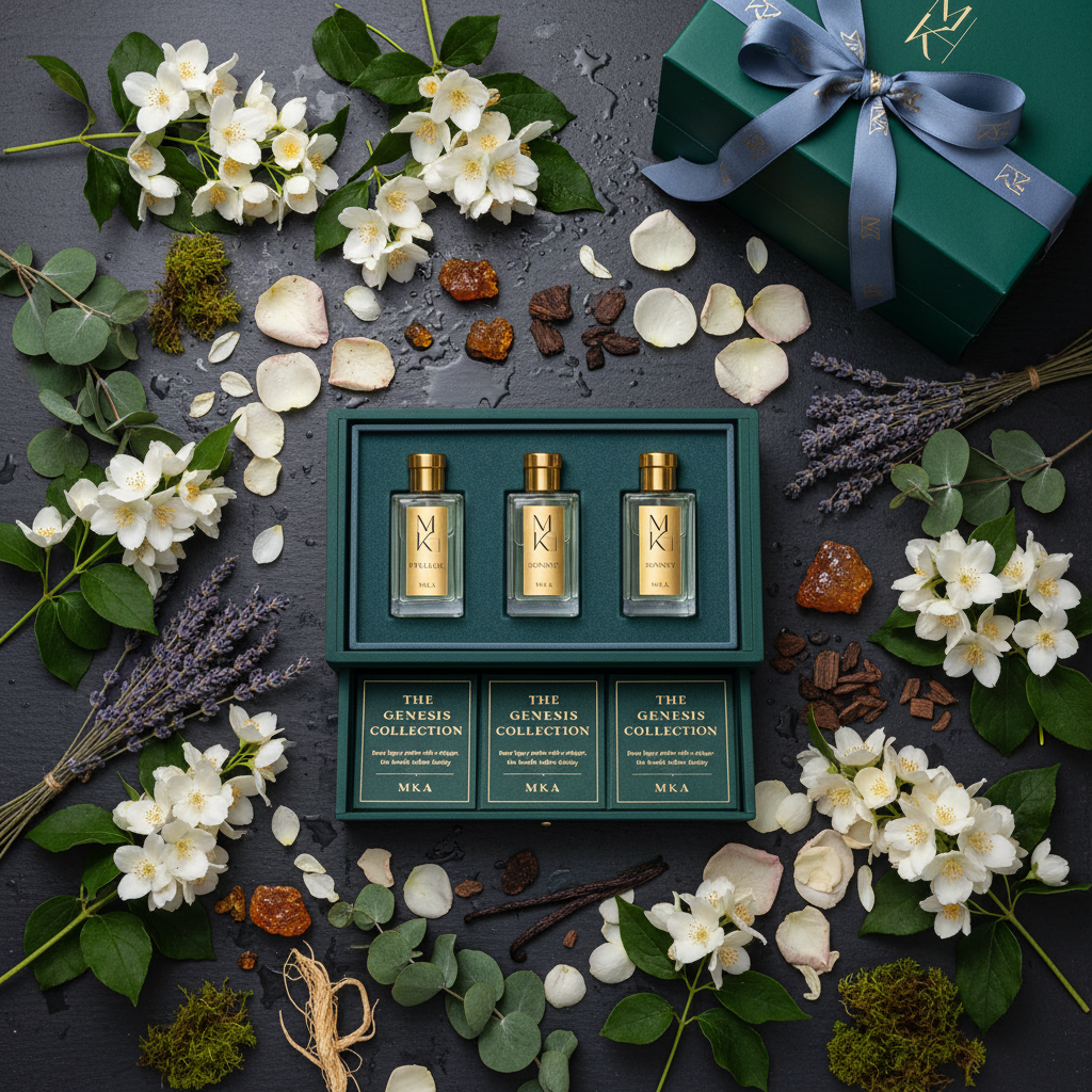 MKA Lush Botanical Flat Lay